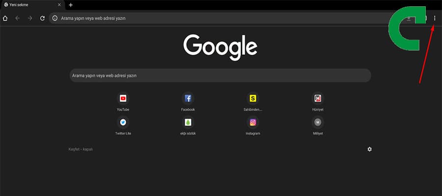 google arka plan değiştirme tablet