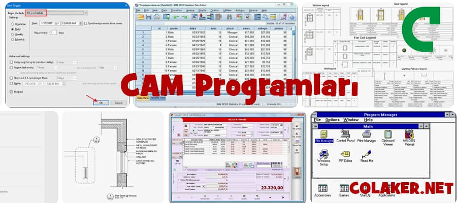 ücretsiz cad/cam programları